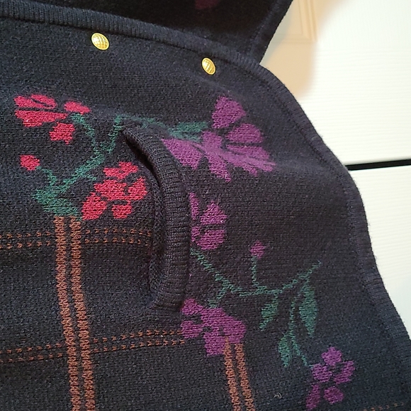 Mixed Print Knit Sweater - Picture 3 of 5